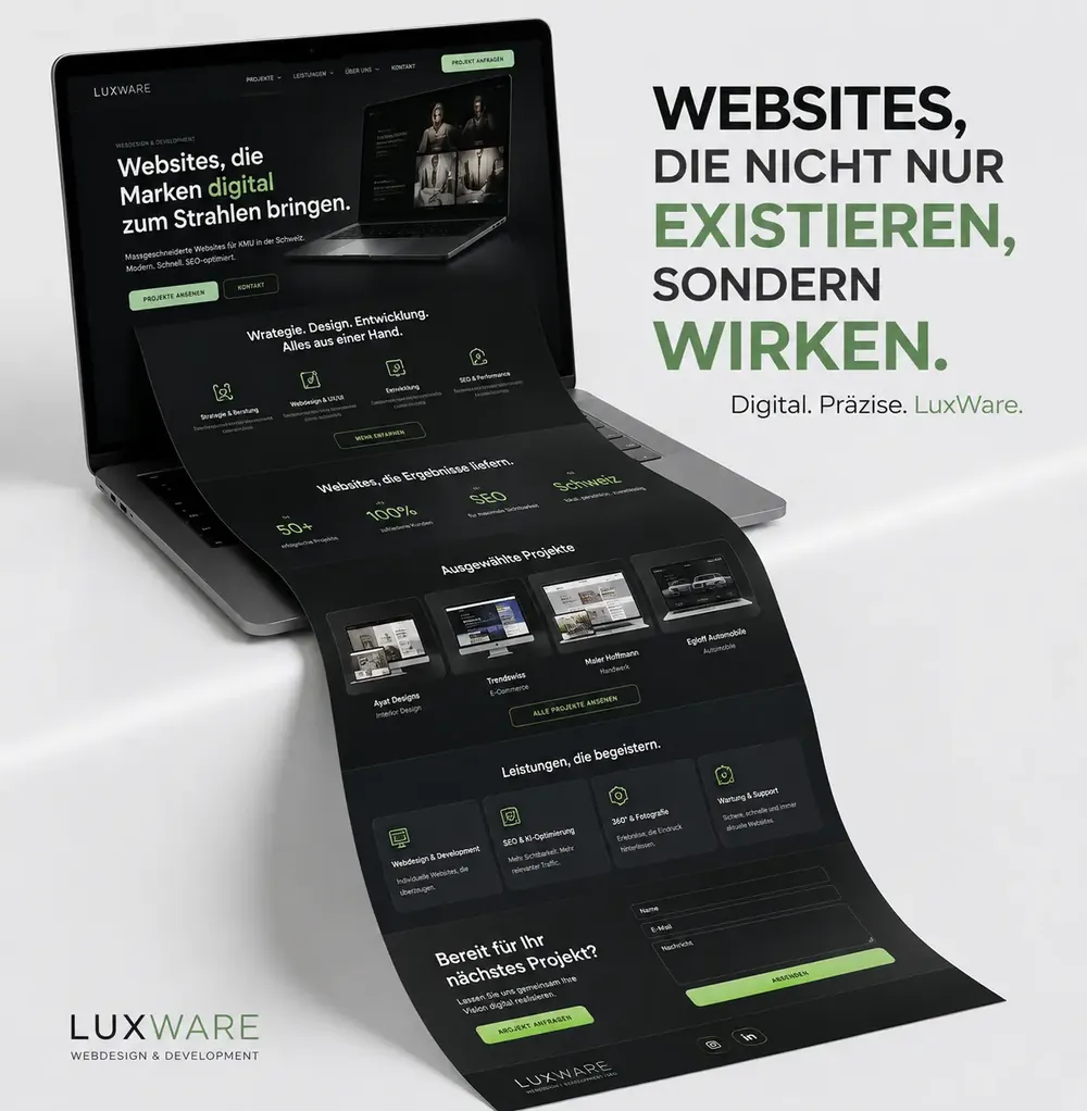 Webseitenentwicklung bei LuxWare