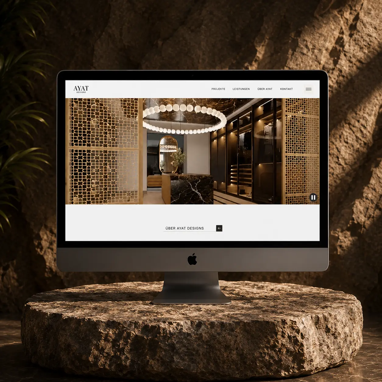 Vorher: die Website vor dem Redesign